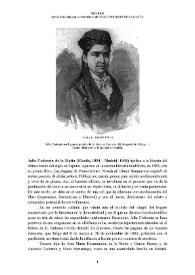 Julia Codorniu de la Matta [editora] (Manila, 1854 - Madrid, 1906) [Semblanza] / Sylvie Turc-Zinopoulos | Biblioteca Virtual Miguel de Cervantes