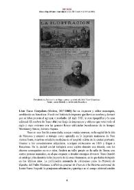 Lluís Tasso Gonyalons [editor-impresor] (Mahón, 1817-1880) [Semblanza] / Blanca Ripoll Sintes | Biblioteca Virtual Miguel de Cervantes