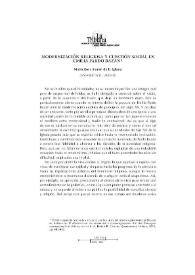 Modernización religiosa y cuestión social en Emilia Pardo Bazán / María Rosa Saurín de la Iglesia | Biblioteca Virtual Miguel de Cervantes