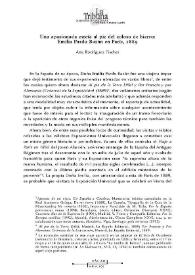 Una apasionada esteta al pie del coloso de hierro: Emilia Pardo Bazán en París, 1889 / Ana Rodríguez Fischer | Biblioteca Virtual Miguel de Cervantes