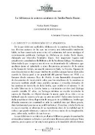 La biblioteca de autores catalanes de Emilia Pardo Bazán / Marisa Sotelo Vázquez | Biblioteca Virtual Miguel de Cervantes