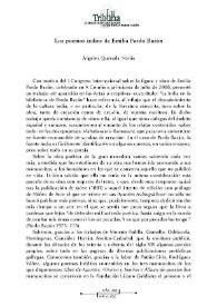 Los poemas indios de Emilia Pardo Bazán / Ángeles Quesada Novás | Biblioteca Virtual Miguel de Cervantes