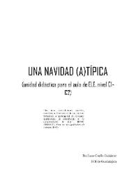 Una Navidad (a)típica (unidad didáctica para el aula de ELE, nivel C1-C2) / Emiliano Coello Gutiérrez | Biblioteca Virtual Miguel de Cervantes