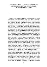 Novadores y pre-ilustrados: la obra de Gutiérrez de los Ríos, tercer conde de Fernán Núñez (1680) / José Antonio Maravall | Biblioteca Virtual Miguel de Cervantes