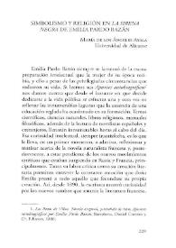 Simbolismo y religión en "La Sirena negra" de Emilia Pardo Bazán / María de los Ángeles Ayala | Biblioteca Virtual Miguel de Cervantes