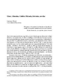Giner, Altamira, Galdós: Historia, historias, novelas / Laureano Bonet | Biblioteca Virtual Miguel de Cervantes