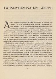 La indisciplina del ángel / La Condesa de Pardo Bazán | Biblioteca Virtual Miguel de Cervantes