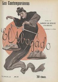 El abogado / novela de Carmen de Burgos (Colombine) ; ilustraciones de Avrial | Biblioteca Virtual Miguel de Cervantes