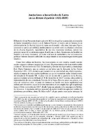 Anotaciones a los artículos de Larra en "La Revista Española" (1832-1835) / Enrique Miralles García | Biblioteca Virtual Miguel de Cervantes