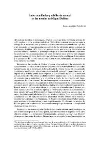 Saber académico y sabiduría natural en las novelas de Miguel Delibes / María Isabel Vázquez Fernández | Biblioteca Virtual Miguel de Cervantes