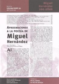 Miguel Hernández, 100 años | Biblioteca Virtual Miguel de Cervantes