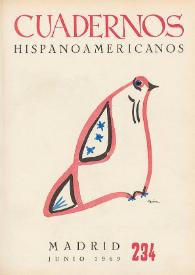Cuadernos Hispanoamericanos. Núm. 234, junio 1969 | Biblioteca Virtual Miguel de Cervantes