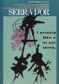 Serra d'Or. Any XXXVI, núm. 418, octubre 1994 | Biblioteca Virtual Miguel de Cervantes
