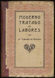 Moderno tratado de labores / Carmen de Burgos | Biblioteca Virtual Miguel de Cervantes