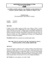 El señor, la élite aldeana y el común de los pecheros en un conflicto social. Bonilla de la Sierra en torno al 1500 / Octavio Colombo | Biblioteca Virtual Miguel de Cervantes