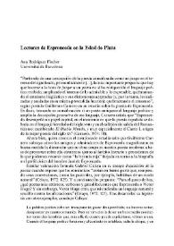 Lecturas de Espronceda en la Edad de Plata / Ana Rodríguez Fischer | Biblioteca Virtual Miguel de Cervantes
