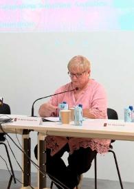 Taula redona de creadores contemporànies / Anna Moner, Pepa Guardiola, Gràcia Jimenez, Marisol Gonzàlez Felip | Biblioteca Virtual Miguel de Cervantes