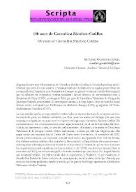 100 anys de Carmelina Sánchez-Cutillas / Maria Isabel Guardiola Savall  | Biblioteca Virtual Miguel de Cervantes