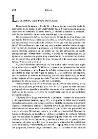 "La Quimera", según Emilia Pardo Bazán / Miguel de Unamuno | Biblioteca Virtual Miguel de Cervantes