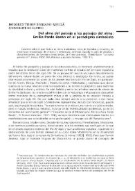 Del alma del paisaje a los paisajes del alma: Emilia Pardo Bazán en el paradigma simbolista  / Dolores Thion Soriano-Mollá | Biblioteca Virtual Miguel de Cervantes