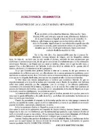 Bibliotheca Grammatica | Biblioteca Virtual Miguel de Cervantes