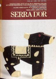 Serra d'Or. Any XXXX, núm. 460, abril 1998 | Biblioteca Virtual Miguel de Cervantes