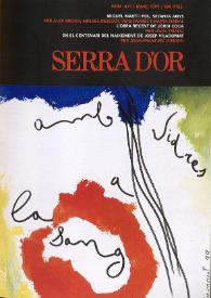 Serra d'Or. Any XLI, núm. 471, març 1999 | Biblioteca Virtual Miguel de Cervantes