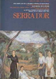 Serra d'Or. Any XLI, núm. 472, abril 1999 | Biblioteca Virtual Miguel de Cervantes