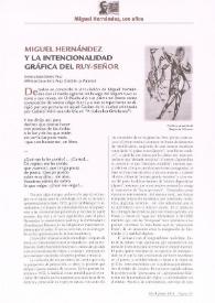 Miguel Hernández y la intencionalidad gráfica del Ruy-señor / Inmaculada Gómez Vera | Biblioteca Virtual Miguel de Cervantes