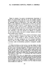 El humanismo español frente a América / Joseph Pérez | Biblioteca Virtual Miguel de Cervantes