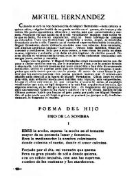 Miguel Hernández | Biblioteca Virtual Miguel de Cervantes