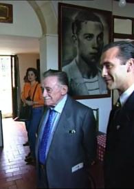 Mario Benedetti visita la casa de Miguel Hernández | Biblioteca Virtual Miguel de Cervantes