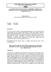 La guerra di Spagna contro i valdesi della prima età moderna (1559-1563). Narrazioni e rappresentazione di una “guerra giusta”  / Alfonso Tortora | Biblioteca Virtual Miguel de Cervantes