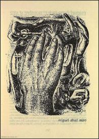 Dibujo de Miguel Abad Miró | Biblioteca Virtual Miguel de Cervantes