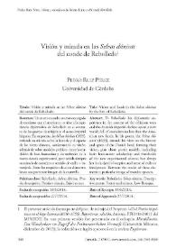 Visión y mirada en las "Selvas dánicas" del conde de Rebolledo  / Pedro Ruiz Pérez | Biblioteca Virtual Miguel de Cervantes