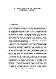 El oportunista en la narrativa de Mariano Azuela / Jorge A. Santana | Biblioteca Virtual Miguel de Cervantes