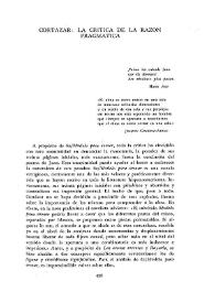 Cortázar: la crítica de la razón pragmática / Juan Carlos Curutchet | Biblioteca Virtual Miguel de Cervantes