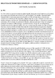 Cartagena, Alonso de | Biblioteca Virtual Miguel de Cervantes