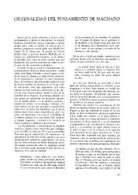 Originalidad del pensamiento de Machado  / Ángel González | Biblioteca Virtual Miguel de Cervantes