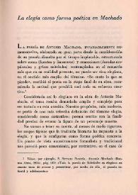 La elegía como forma poética en Antonio Machado / Ángel González y Alfredo Rodríguez | Biblioteca Virtual Miguel de Cervantes