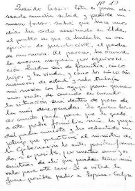 Carta de Miguel Hernández a José María de Cossío. Orihuela (Alicante), 25 de agosto de 1936 | Biblioteca Virtual Miguel de Cervantes