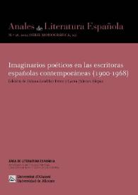 Anales de Literatura Española. Núm. 38, 2023 | Biblioteca Virtual Miguel de Cervantes