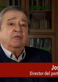José Carlos Rovira presenta el portal dedicado a Miguel Hernández  | Biblioteca Virtual Miguel de Cervantes