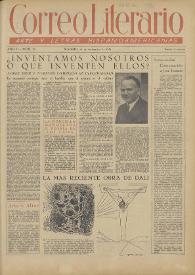 Correo Literario : Arte y Letras Hispanoamericanas. Año II, núm. 32, 15 de septiembre de 1951 | Biblioteca Virtual Miguel de Cervantes