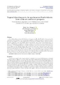 Tropical disturbances in the southeastern North Atlantic. State of the art and future prospects / Pedro Dorta Antequera, Alba Domínguez Hernández, Jaime Díaz Pacheco, Abel López Díez y Nerea Martín Raya

 | Biblioteca Virtual Miguel de Cervantes