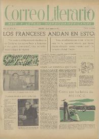 Correo Literario : Arte y Letras Hispanoamericanas. Año III, núm. 44, 15 de marzo de 1952 | Biblioteca Virtual Miguel de Cervantes