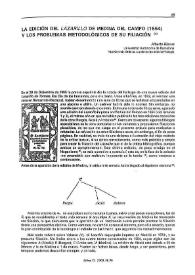 La edición del "Lazarillo" de Medina del Campo (1554) y los problemas metodológicos de su filiación / Alberto Blecua | Biblioteca Virtual Miguel de Cervantes
