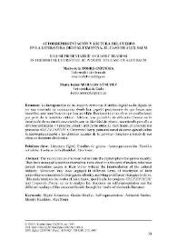 Autorrepresentación y lectura del cuerpo en la literatura digital femenina. El caso de Alex Saum   / Mario de la Torre-Espinosa, María Isabel Morales-Sánchez  | Biblioteca Virtual Miguel de Cervantes