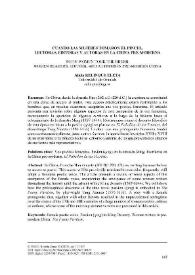 Cuando las mujeres tomaron el pincel. Lectoras, editoras y autoras en la China pre-moderna   / Alicia Relinque Eleta   | Biblioteca Virtual Miguel de Cervantes