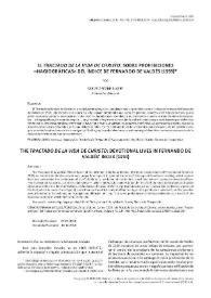 El "Tractado de la vida de Christo": sobre prohibiciones "hagiográficas" del Índice de Fernando de Valdés (1559) / Carme Arronis Llopis | Biblioteca Virtual Miguel de Cervantes